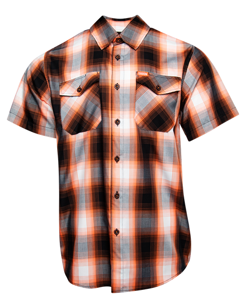 FUEL BAMBOO SHORT SLEEVE BUTTON UP - MENS